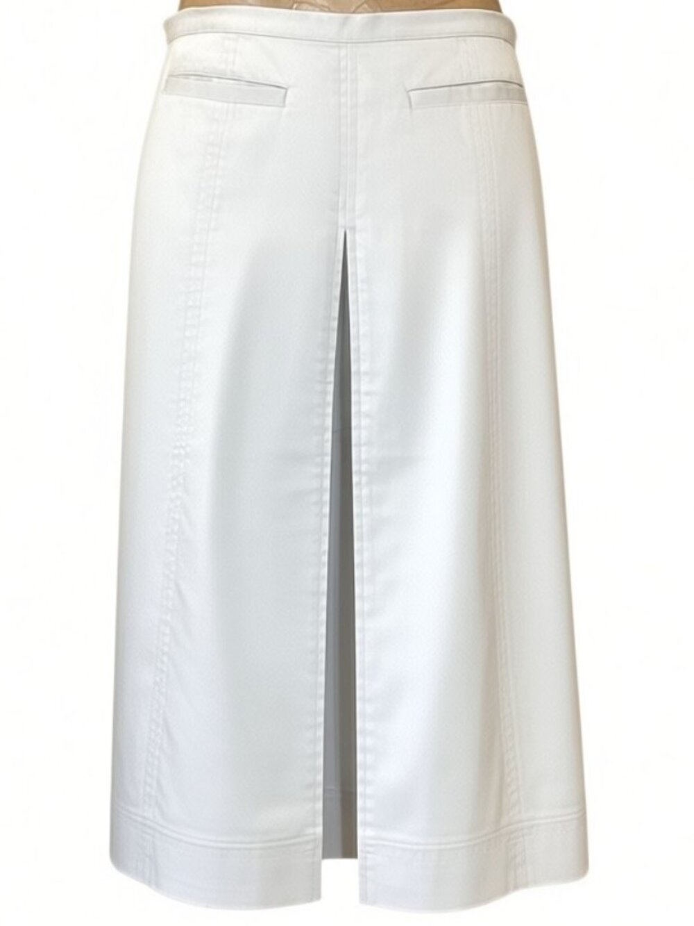 Nike Golf Dri-Fitā Skirt 3-Pockets Front Pleat Sz 10/M Light Khaki Beige 295G